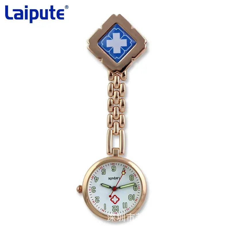 Luminous Nurse Watch Clip Pocket Watch