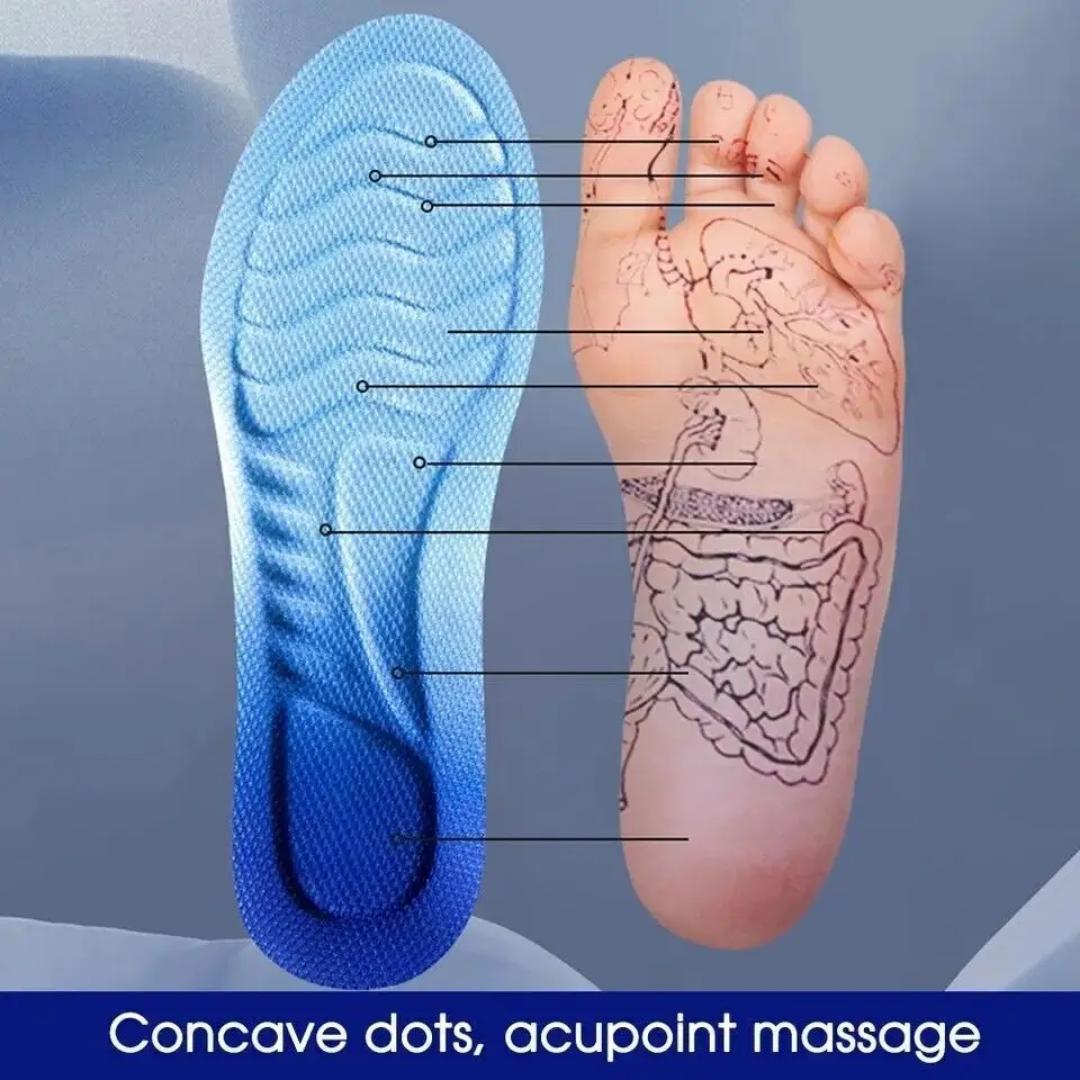 Grey PU Leather Insoles with Zip for Daily Wear