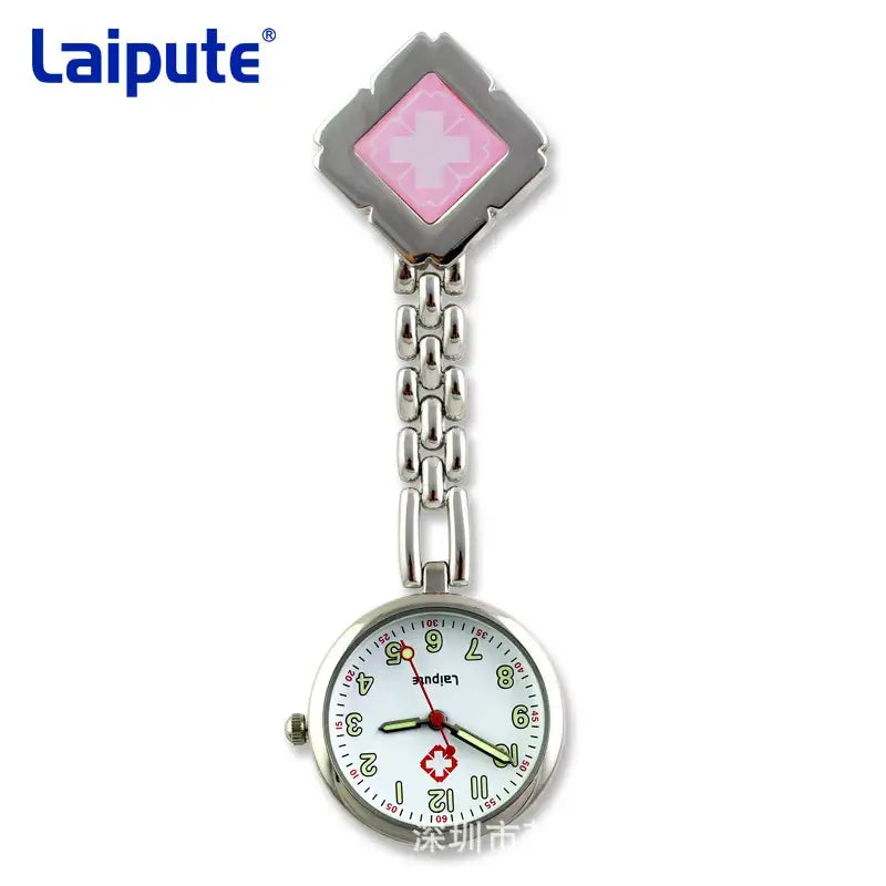 Luminous Nurse Watch Clip Pocket Watch