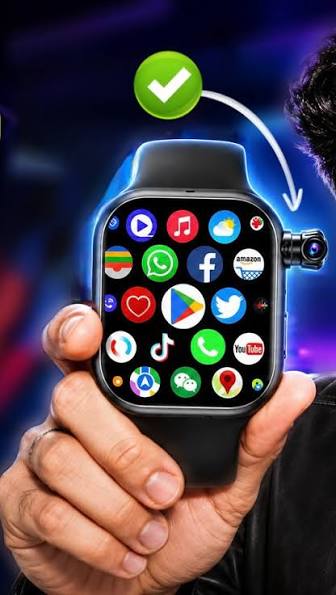 Modio ST15 5G Android Smart Watch 4/64 GB Rotating Camera