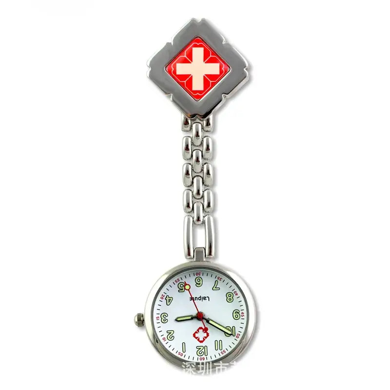 Luminous Nurse Watch Clip Pocket Watch