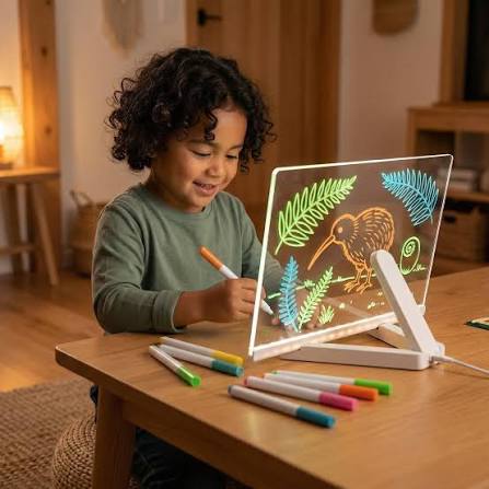 Acrylic Lcd Writing Tablet/Acrylic LED Writing Board with Glow & Neon Effects